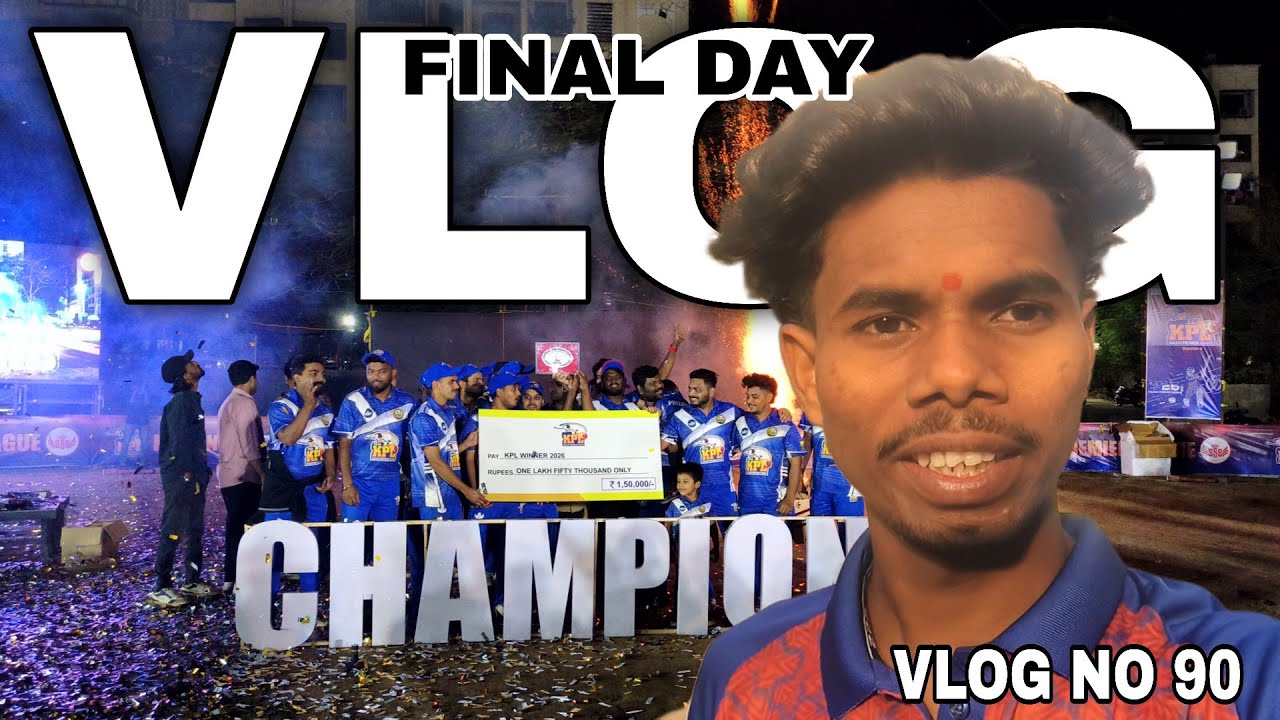 KPL FINAL DAY VLOG | BABU MESTRY VLOG | DAY 3 | VLOG NO 90 #youtube #vlog #dailyvlog #mrbeast 