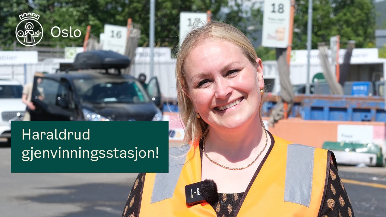 Haraldrud gjenvinningsstasjon! Hva kan du levere her?