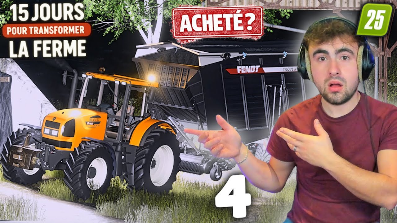 IL NOUS FAUT PLUS DE PUISSANCE !🧰 (15 Jours Pour Transformer Cette Ferme)🕒