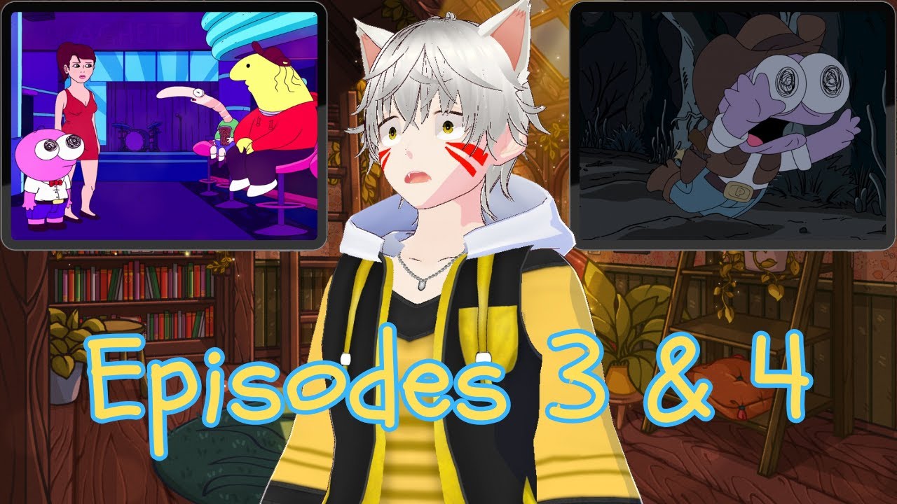 both terrifying | First Time Reaction to Smiling Friends Episodes 3 & 4