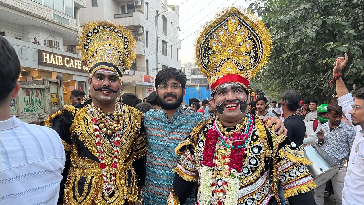 Dussehra￼￼ Dahan Andolan Park Savitri Nagar south delhi || Ravan 