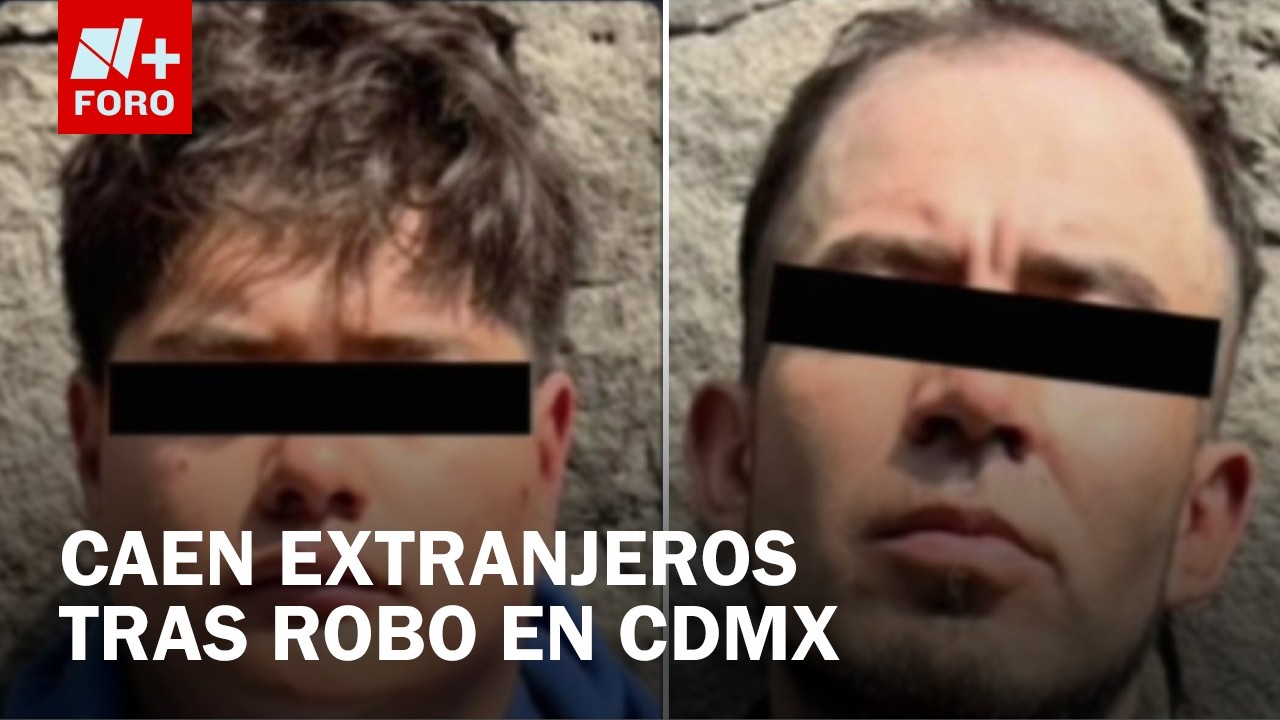 Detienen a extranjeros tras robar 750 Mil pesos a cuentahabiente en CDMX; así fue el operativo