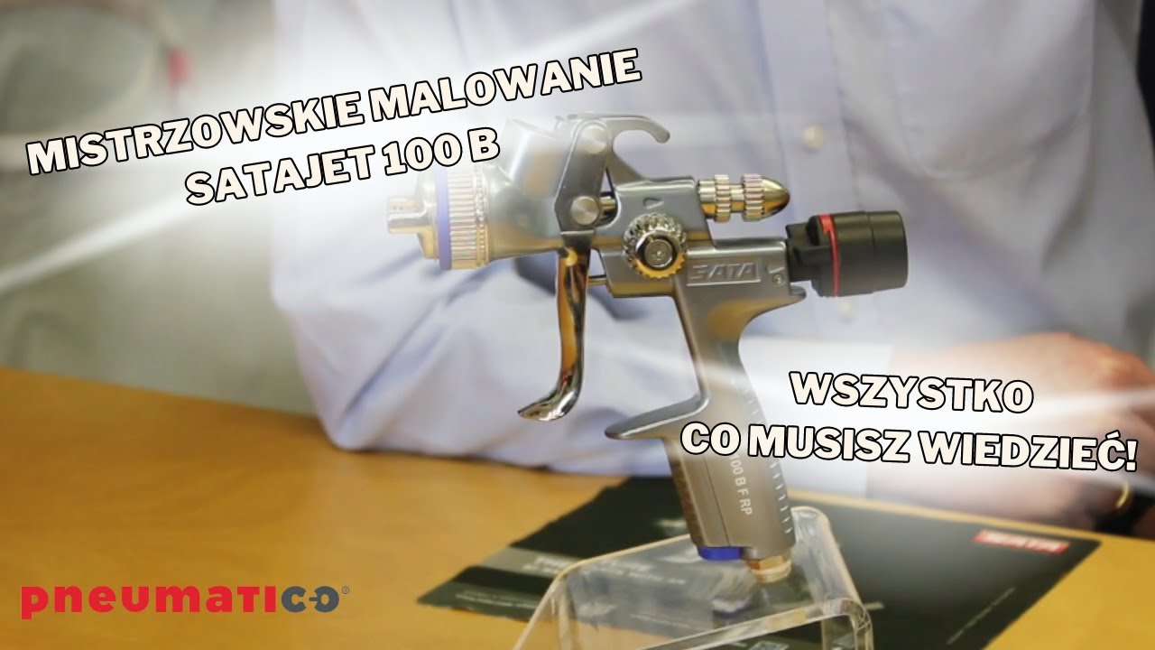 Mistrzowskie Malowanie z SATAjet 100 B - Wszystko, co musisz wiedzieć! [ENG]