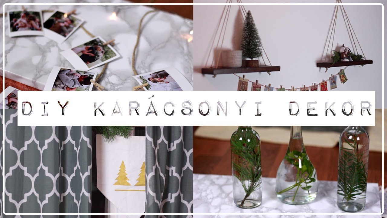 DIY karácsonyi dekor | HeyJulie