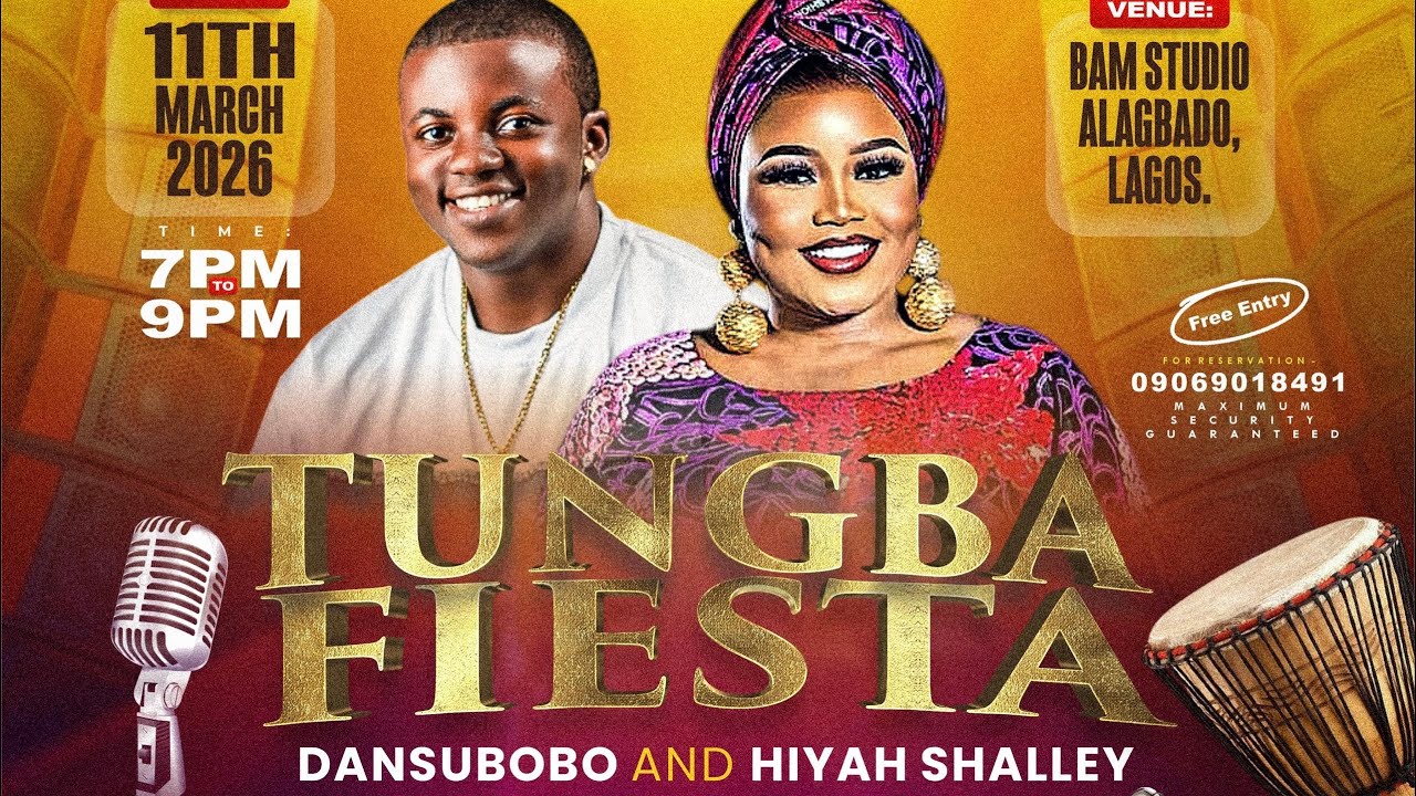 HIYAH SHALLEY FT DANSUBOBO AT TUNGBA FIESTA packaged by Milli entertainment 