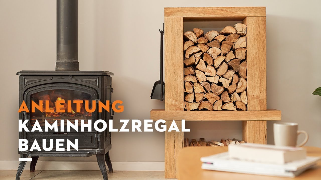 STIHL Anleitung: Kaminholzregal bauen