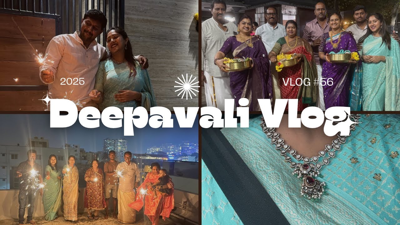 Влог семьи Дипавали💥 | Сари | южный фестиваль #kanndavlogs #сари #deepavalivlog #kannada
