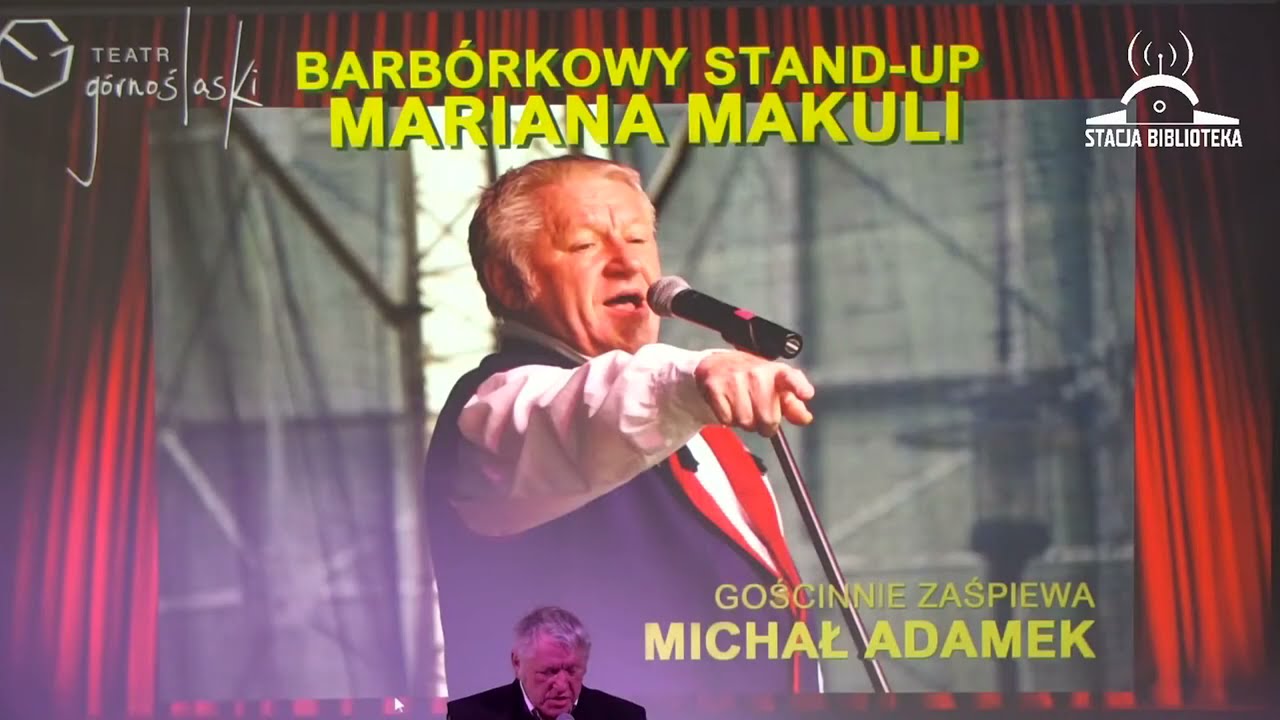 Barbórkowy stand-up Mariana Makuli