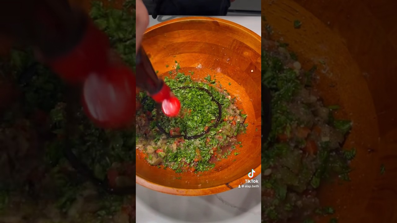 Eggplant salad 
