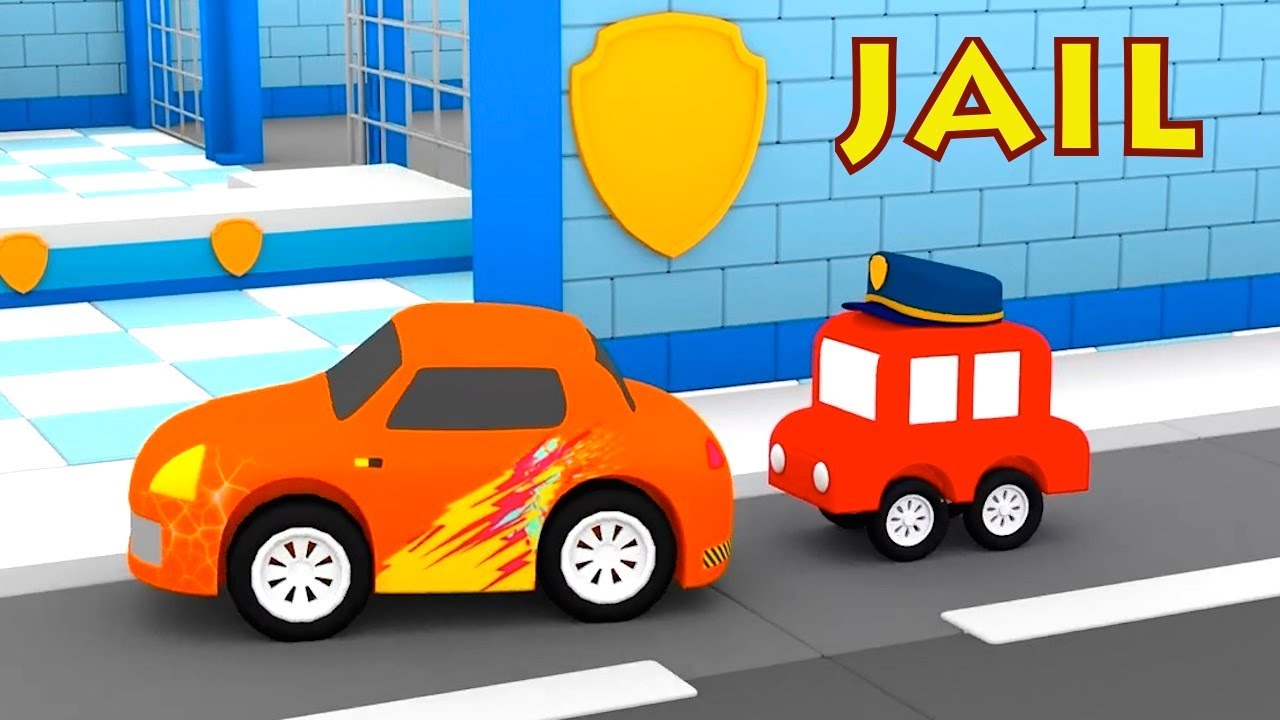 POLICE SQUAD! - Where are the Flashing Lights? - Cartoon Cars 2023 - Cartoons for Kids!
