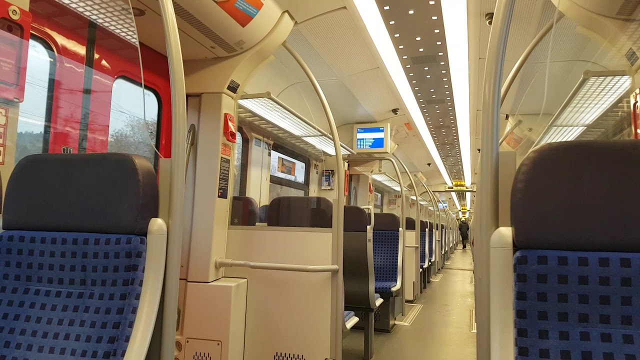 S-Bahn Stuttgart ET430 mitfahrt (S1 Bad Canstatt - Esslingen)