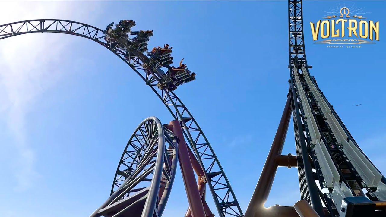 Voltron Nevera - NEUE Achterbahn vom Europa Park | 4K Onride POV