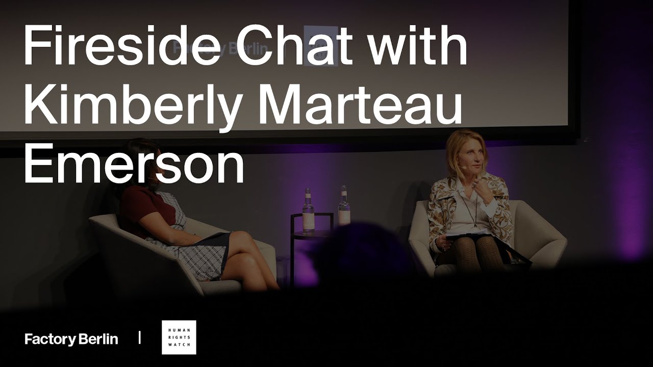 Fireside Chat with Kimberly Marteau Emerson (Human Rights Watch)