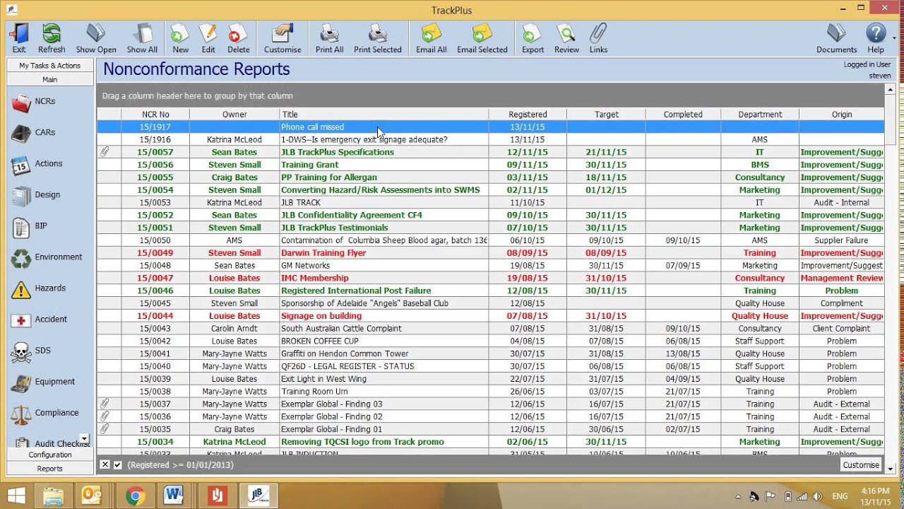 NCR Screen