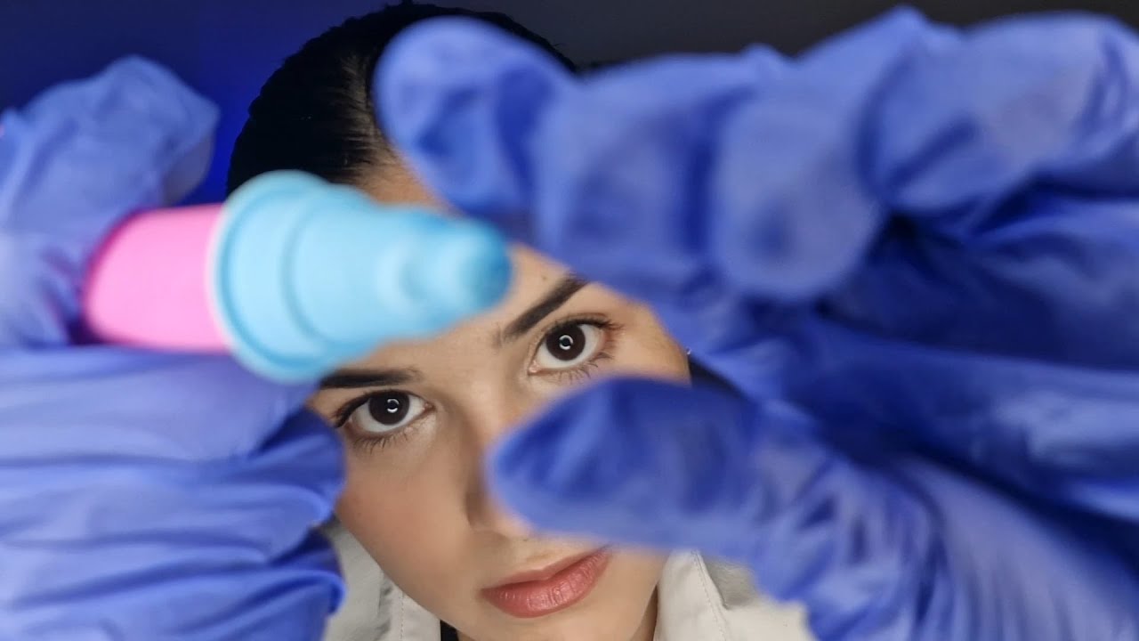 ASMR APLICANDO BOTOX EM VOCÊ 💉ROLEPLAY , Atençao pessoal 👩‍⚕️