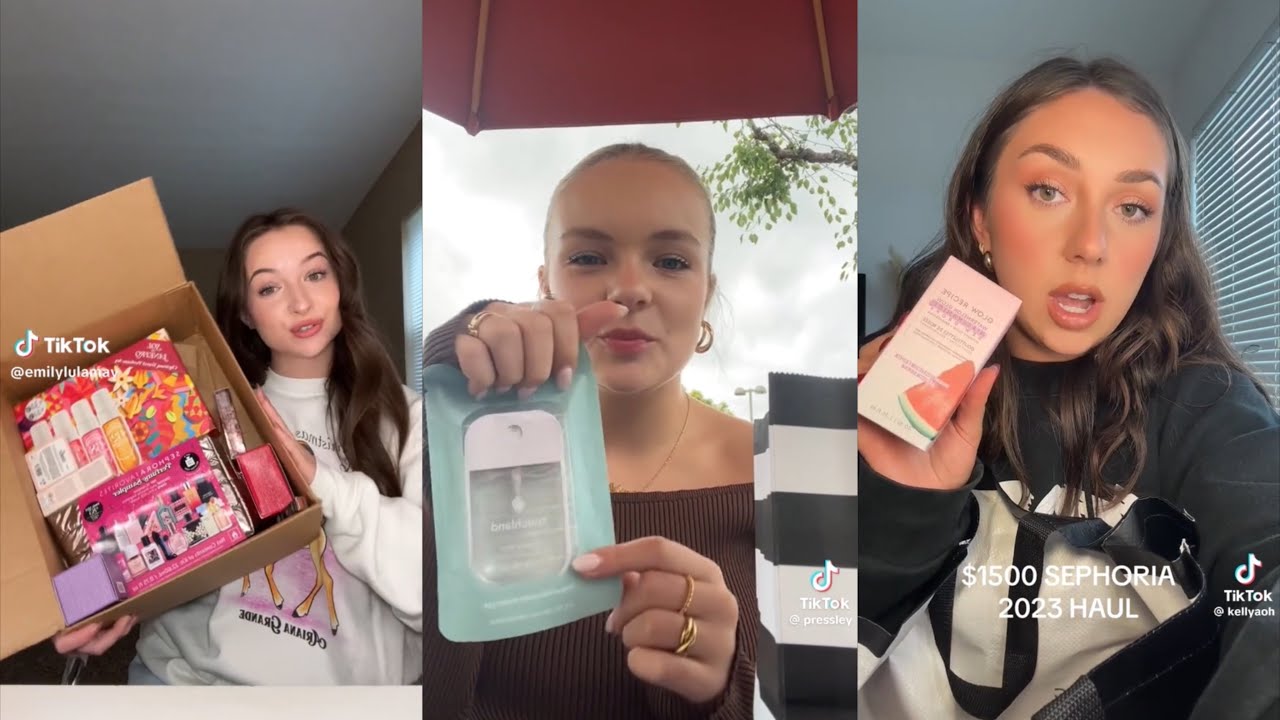 Sephora haul - TikTok compilation