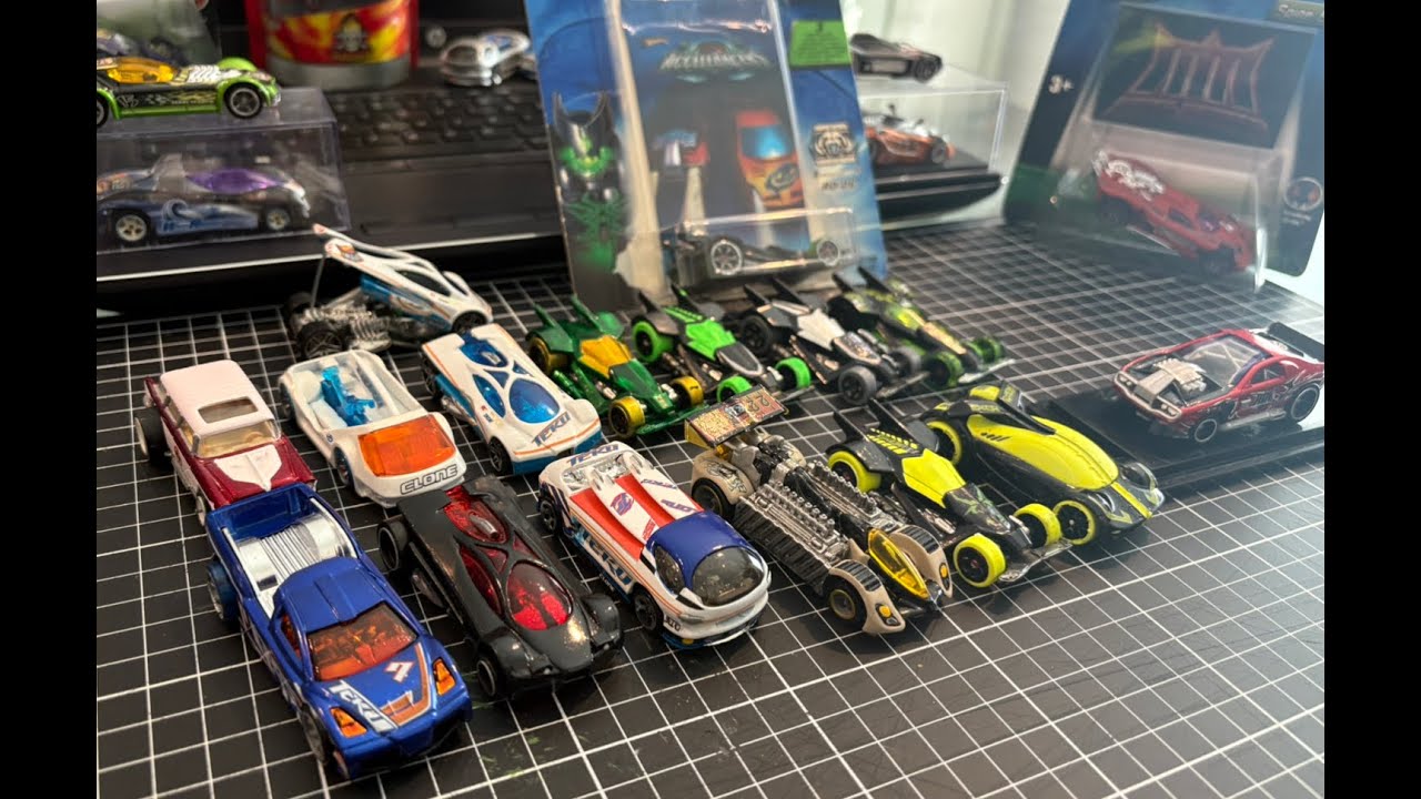 Hot Wheels Acceleracers 15 New custom cars