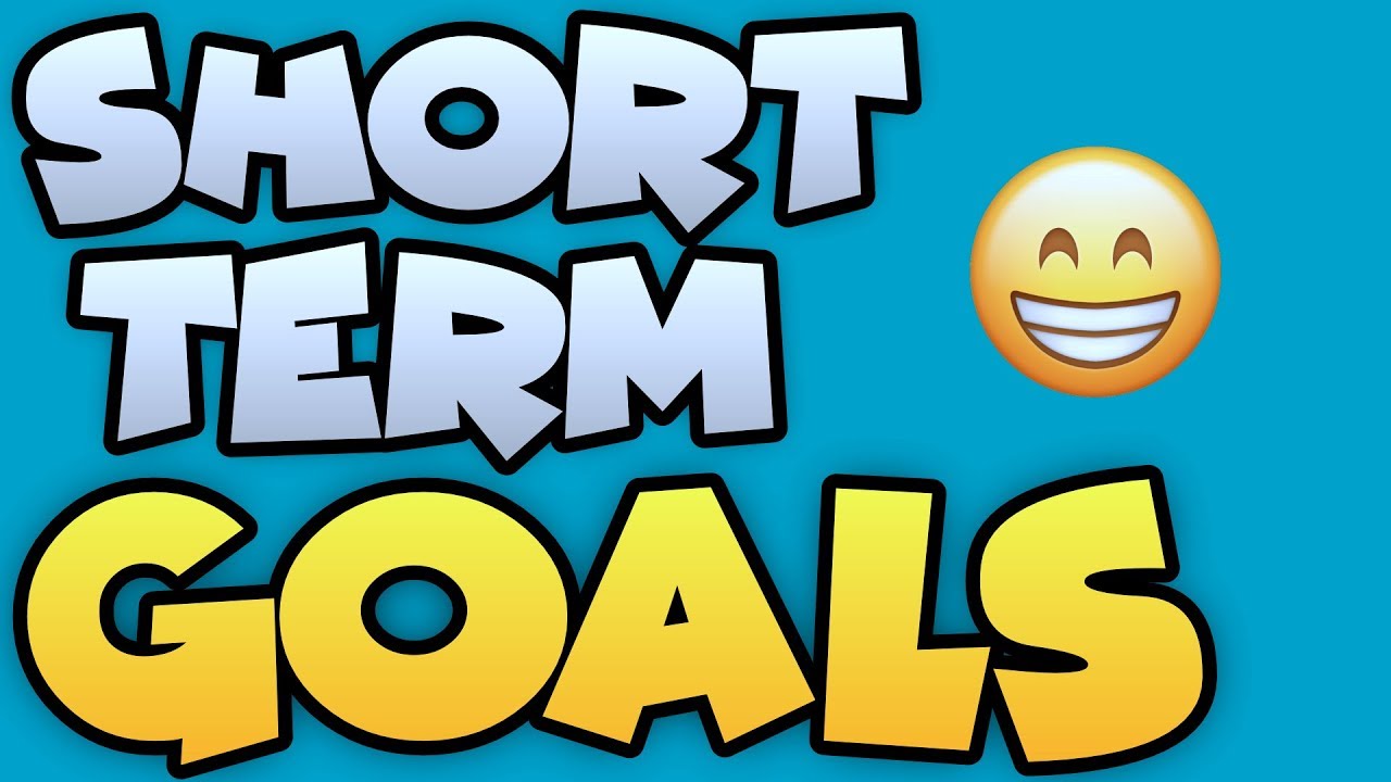 Set SHORT TERM Goals When Making Games