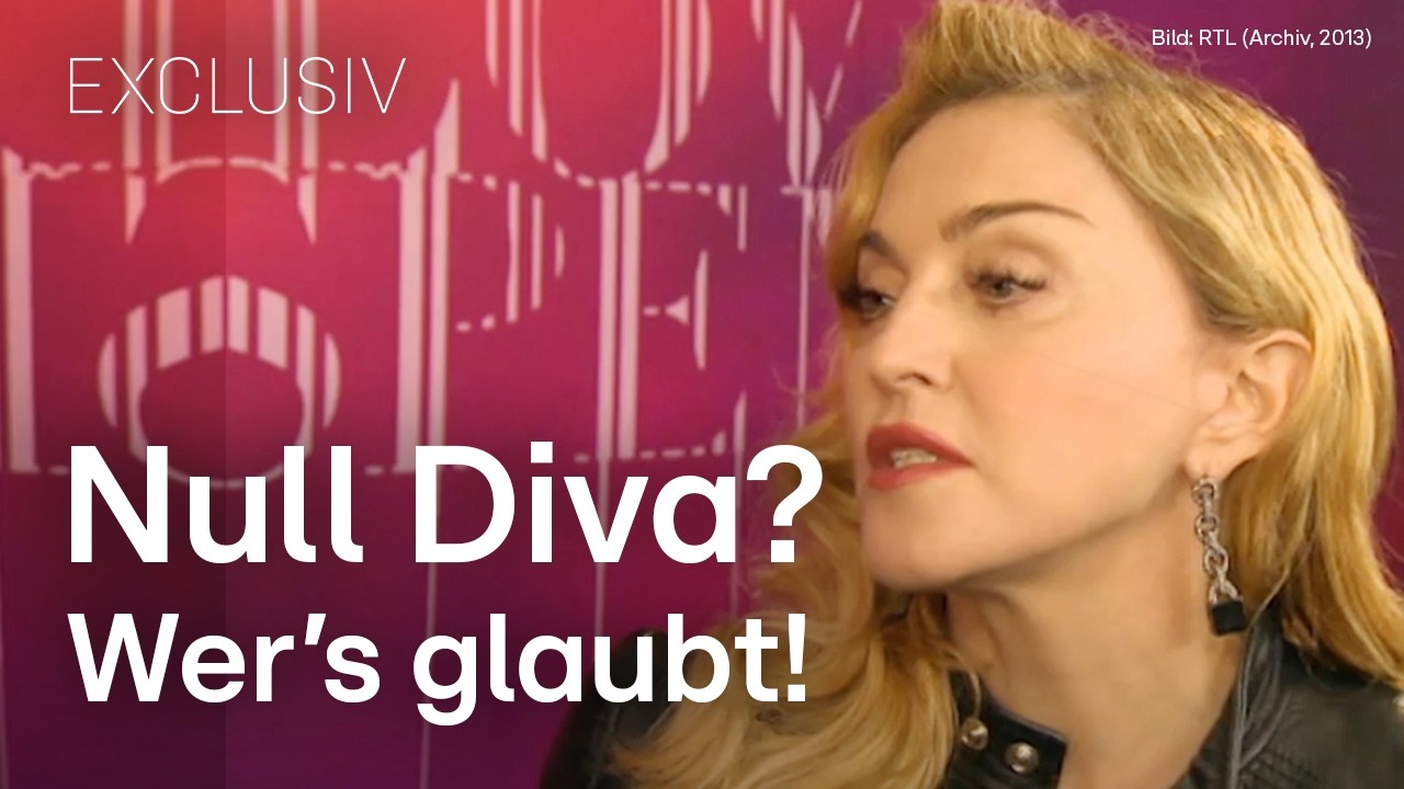 Madonna unhinged: Pizza, Pommes, Powerworkout | Frauke trifft (ARCHIV/ 2013)