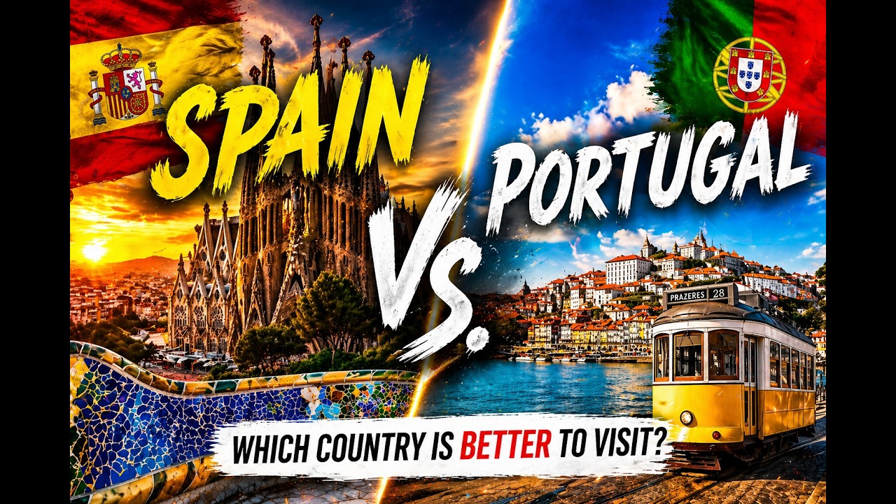 Spain vs. Portugal | The Ultimate Travel Comparison | The World Traveler