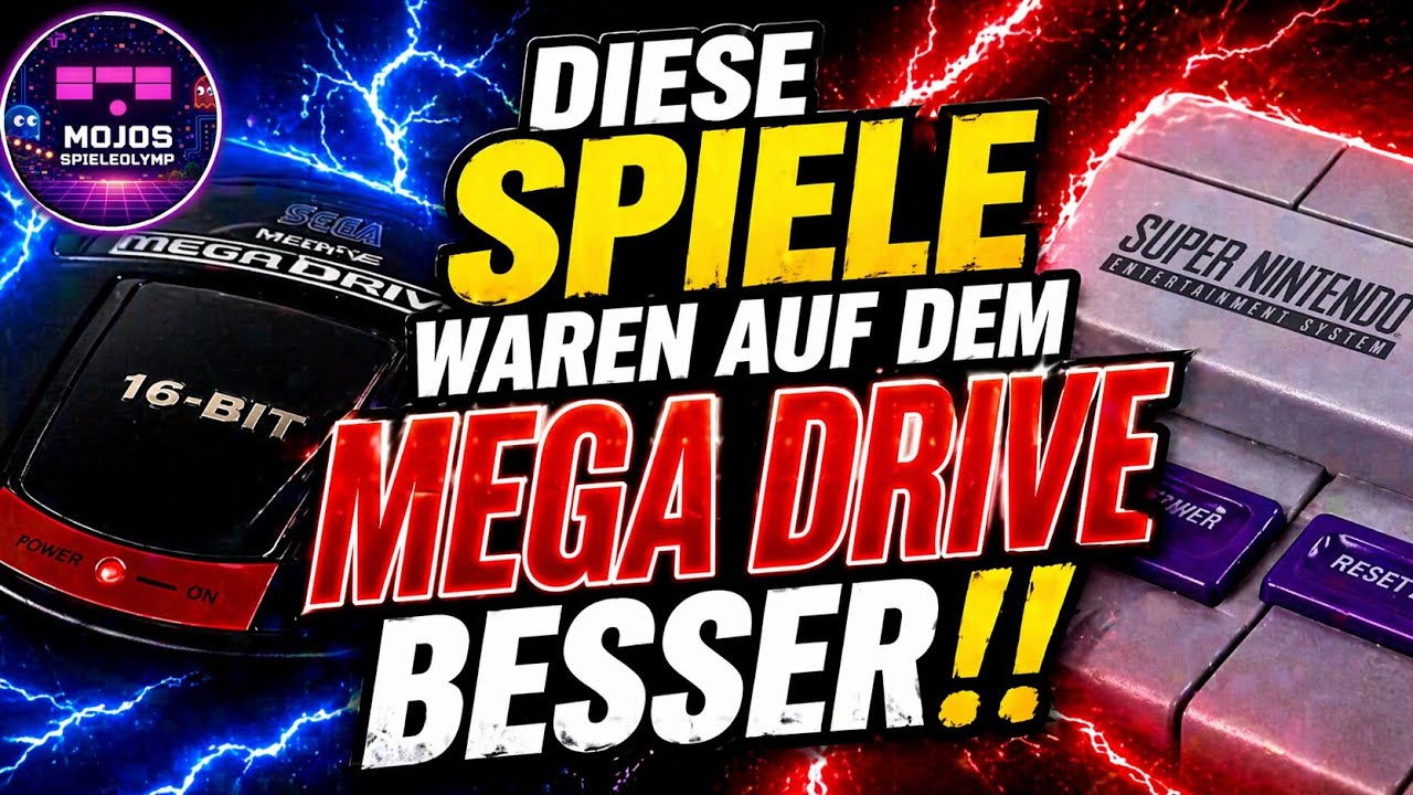 Diese Spiele waren auf dem Mega Drive besser als auf dem SNES!!