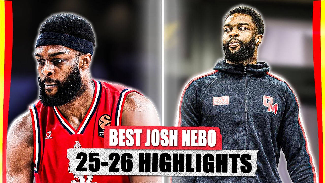 Josh Nebo BEST HIGHLIGHTS 25-26 Season 🔥 WELCOME TO BARCELONA! 🔵🔴