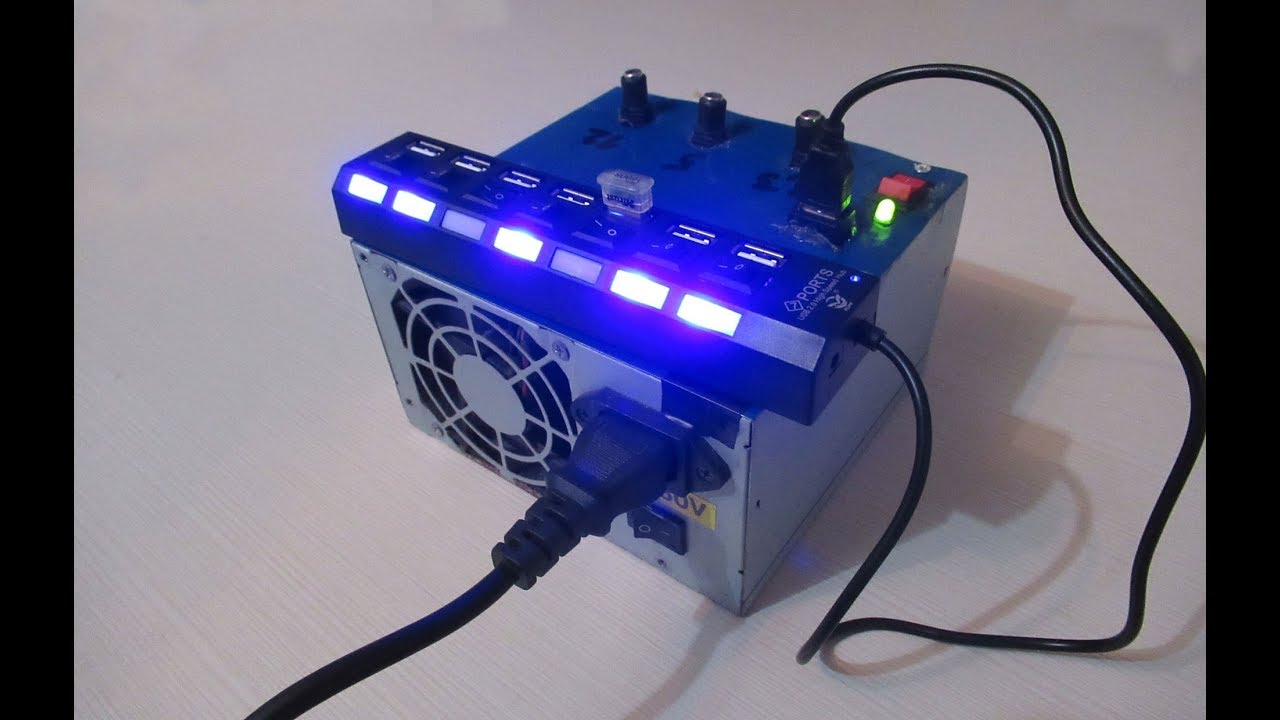 ALIMENTATORE DA LABORATORIO DA VECCHIO PC, diy, fai da te