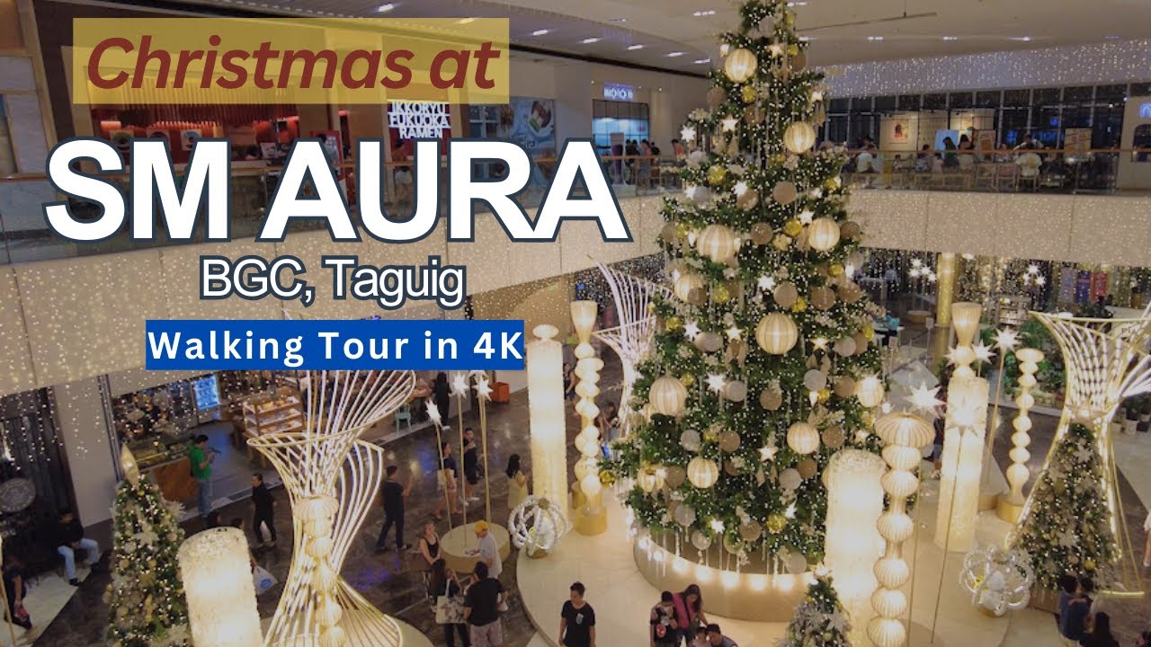 SM AURA PREMIER - BGC, Taguig City | Walking Tour in 4K | November 2023 | Philippines