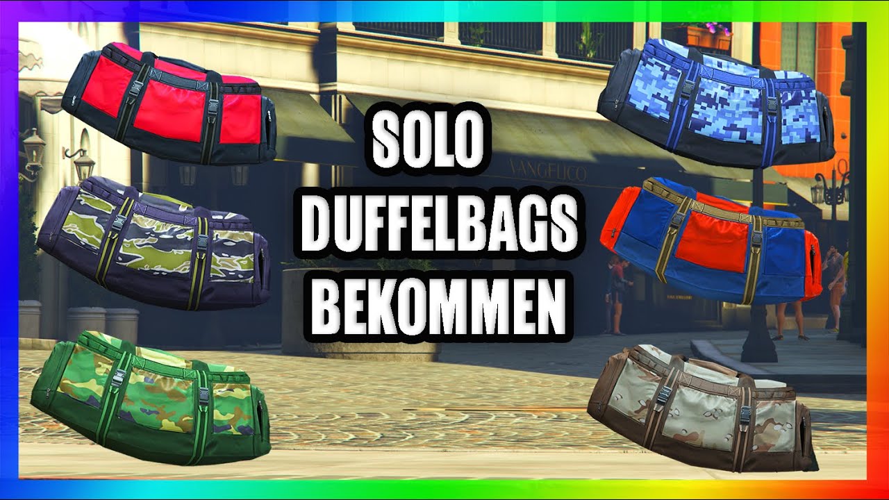 Solo Autowerkstatt Duffelbags bekommen in GTA Online