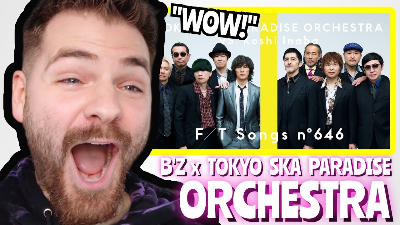 REACTING to TOKYO SKA PARADISE ORCHESTRA VS. Koshi Inaba - 