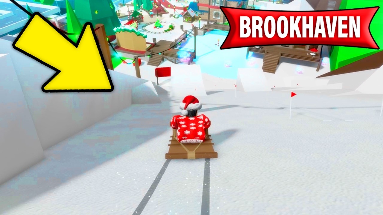BANDE ANNONCE MISE &Agrave; JOUR DE NO&Euml;L SUR BROOKHAVEN ROBLOX
