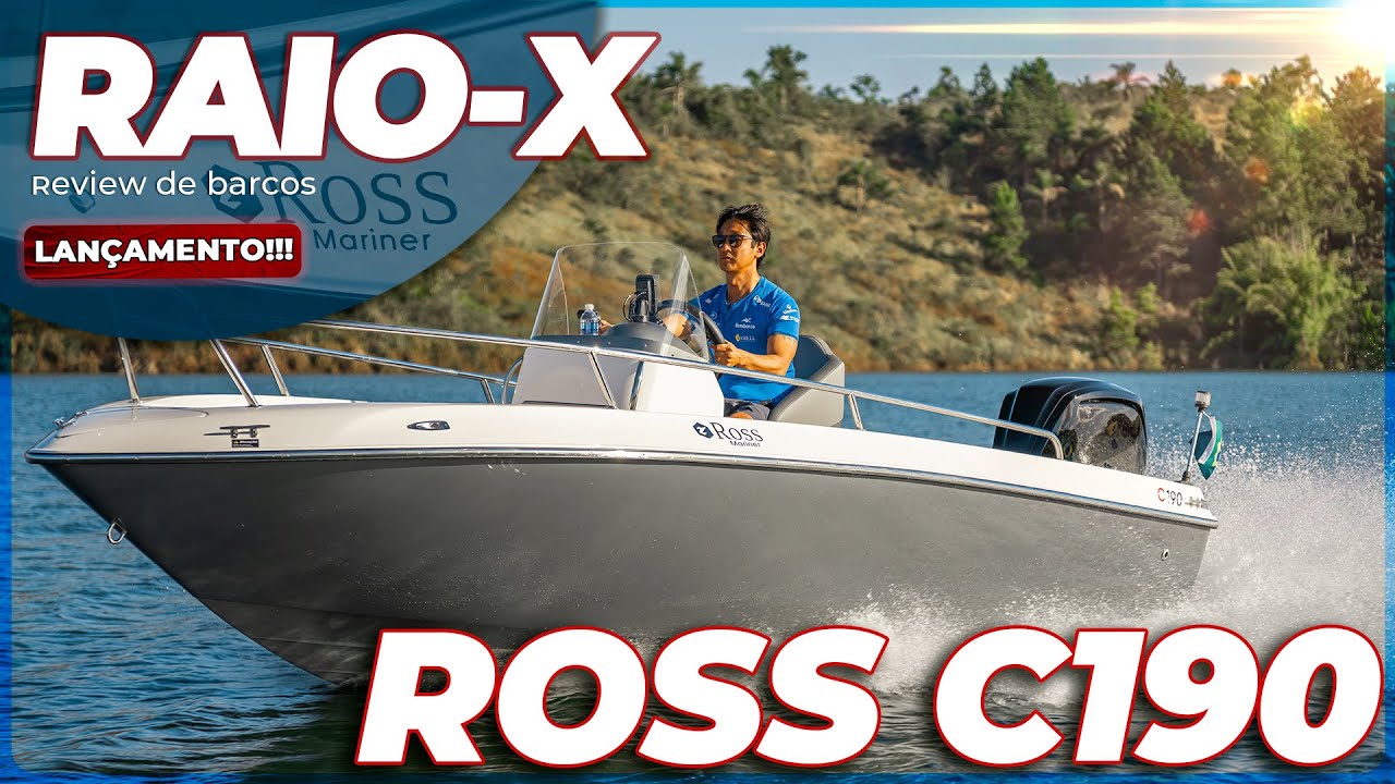 ROSS MARINER C190 - UM BARCO VERSÁTIL QUE CABE NO SEU BOLSO! | Raio-X Bombarco