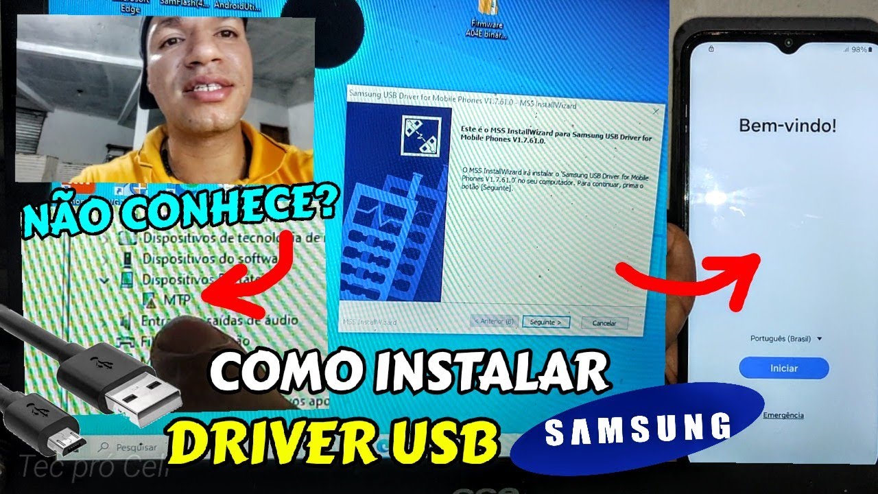 HOW TO DOWNLOAD, INSTALL, AND CONFIGURE SAMSUNG USB DRIVERS ON YOUR COMPUTER. STEP BY STEP