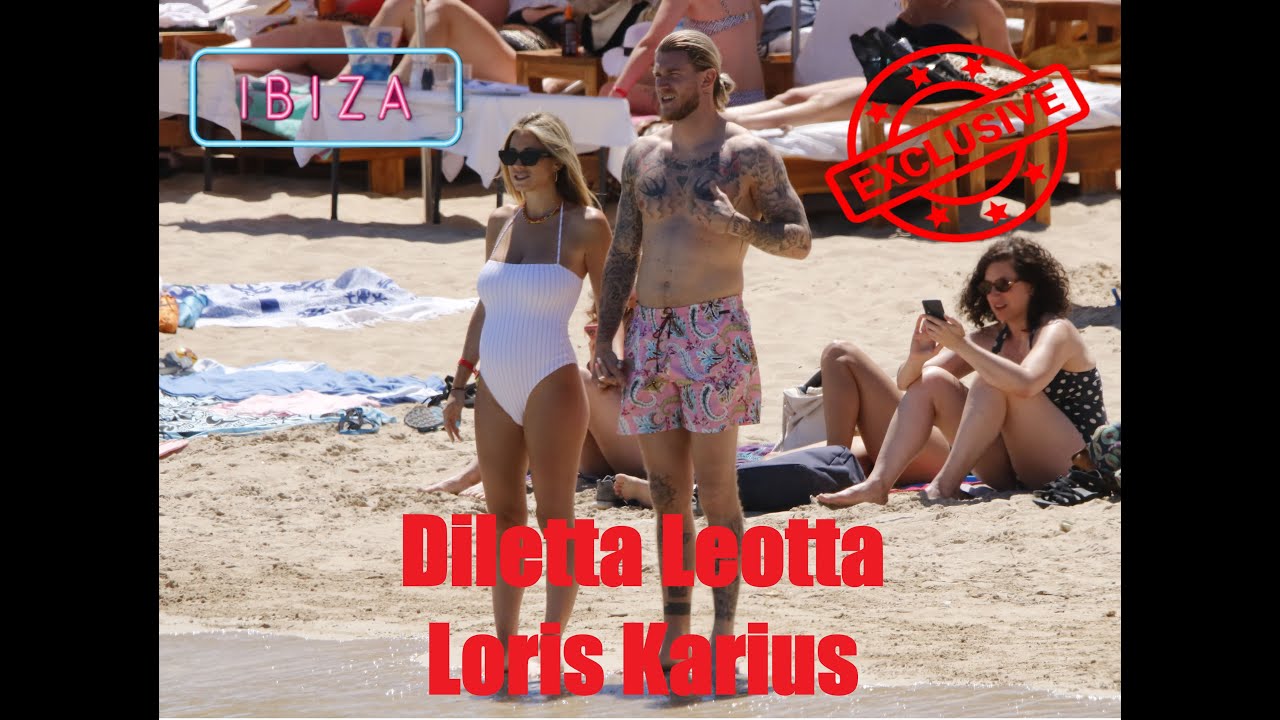 Diletta Leotta y Loris Karius disfrutan de las playas  de ibiza antes de tener su primer beb&eacute;  🐣🤰