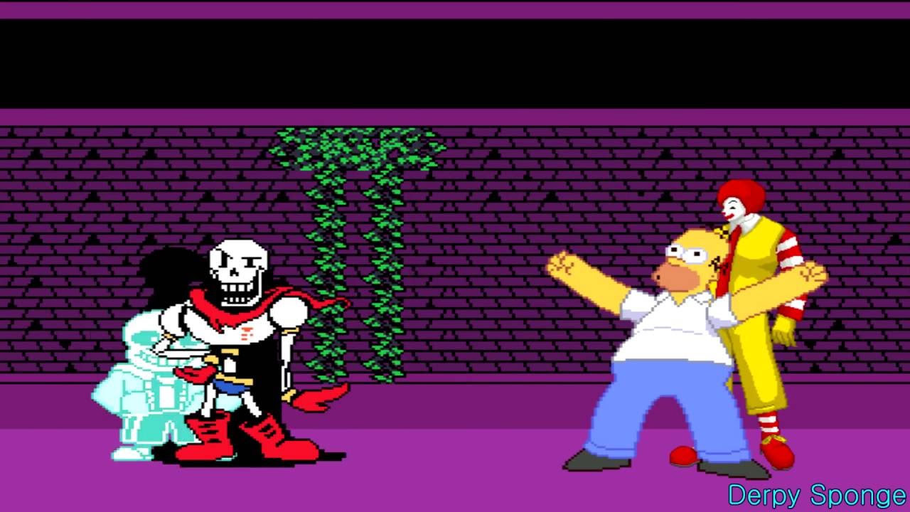 MUGEN 1.0 - A E S T H E T I C (Soul Papyrus and Soul Sans)