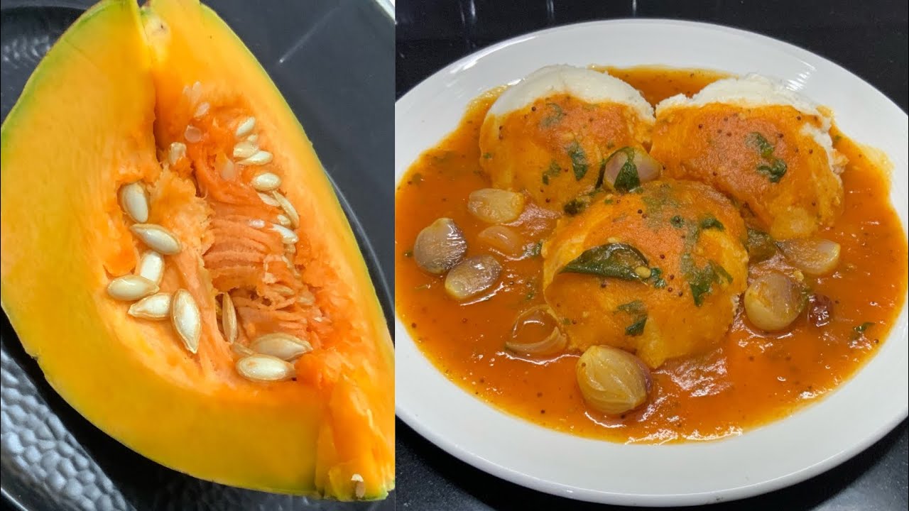 அசத்தலான பரங்கிகாய் இட்லி சாம்பார் /Idly sambar/pumpkin sambar Tamil/ Tiffen sambhar recipe in tamil