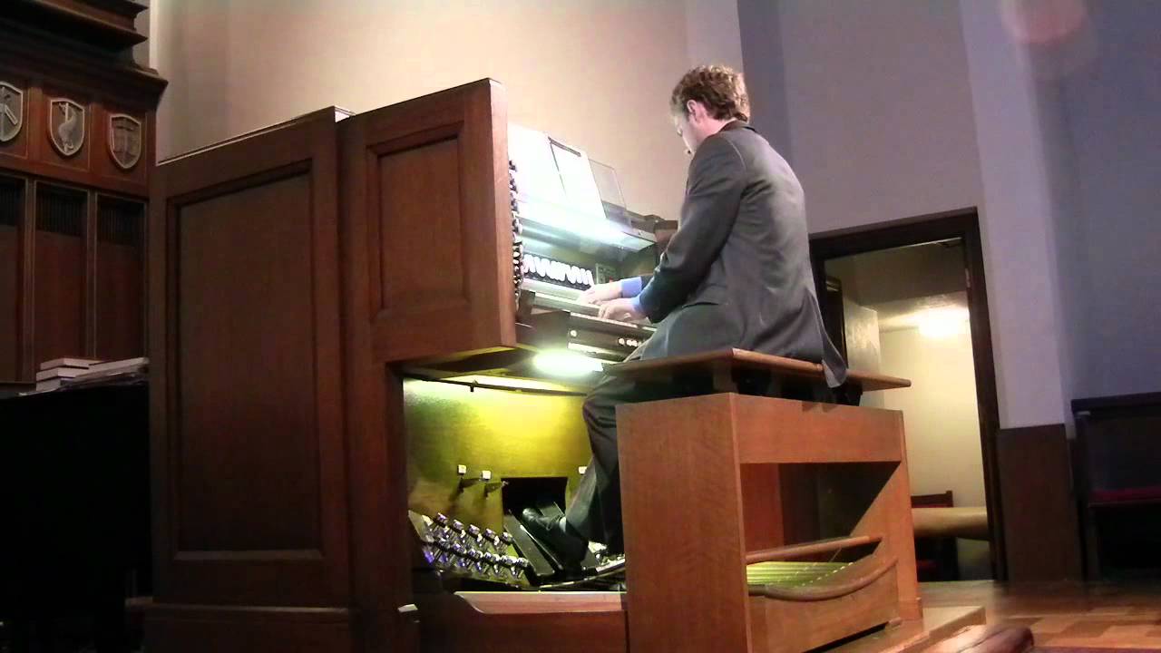 Garrett F. Martin improvises on the Stations of the Cross; Station XIV