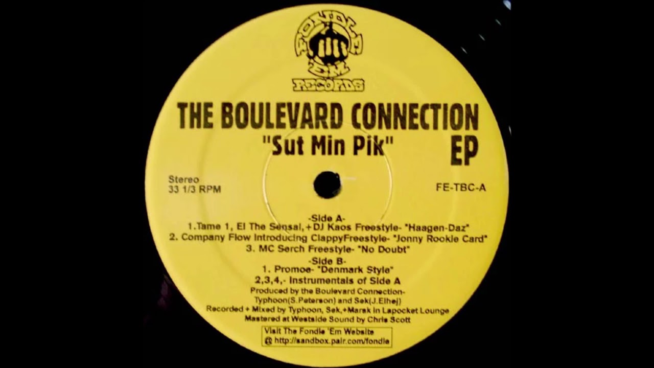 The Boulevard Connexion - Sut Min Pik