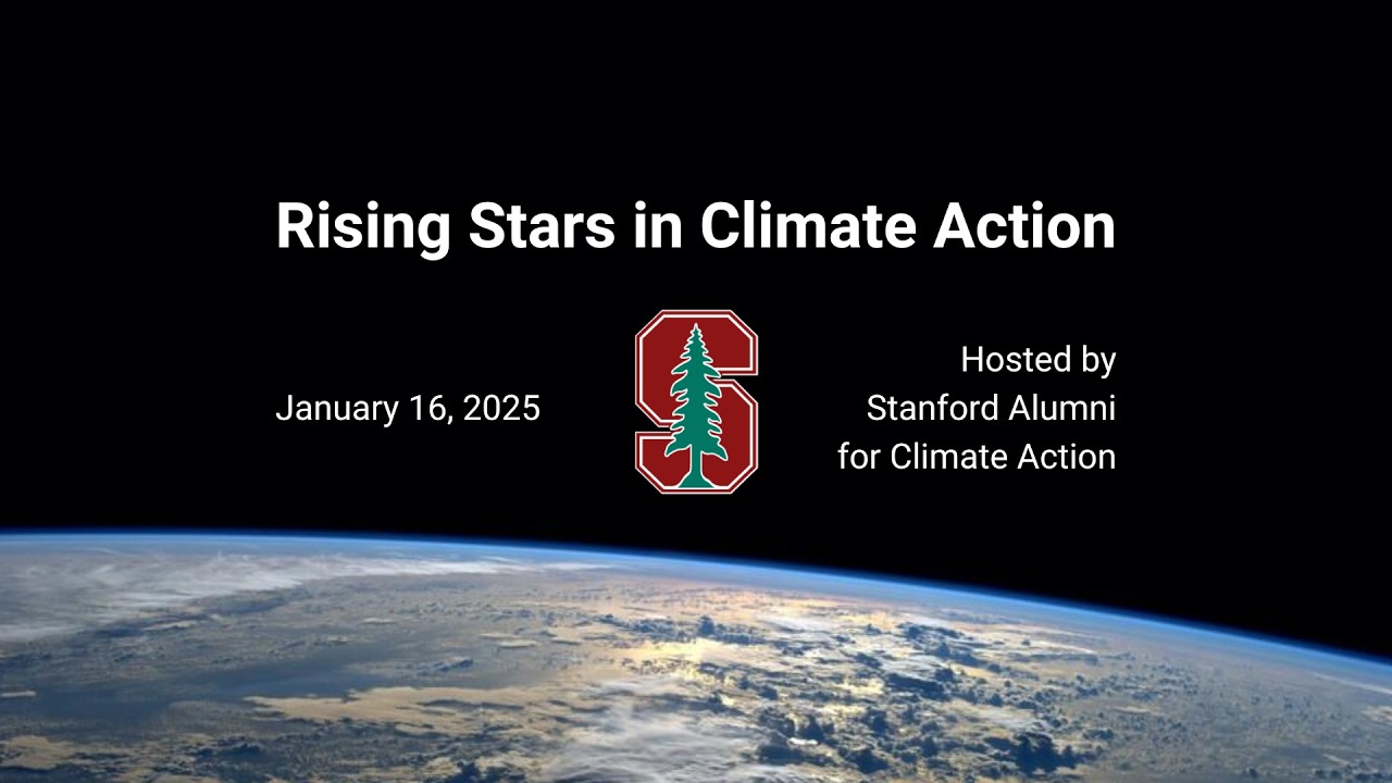 Rising Stars in Climate Action 2025