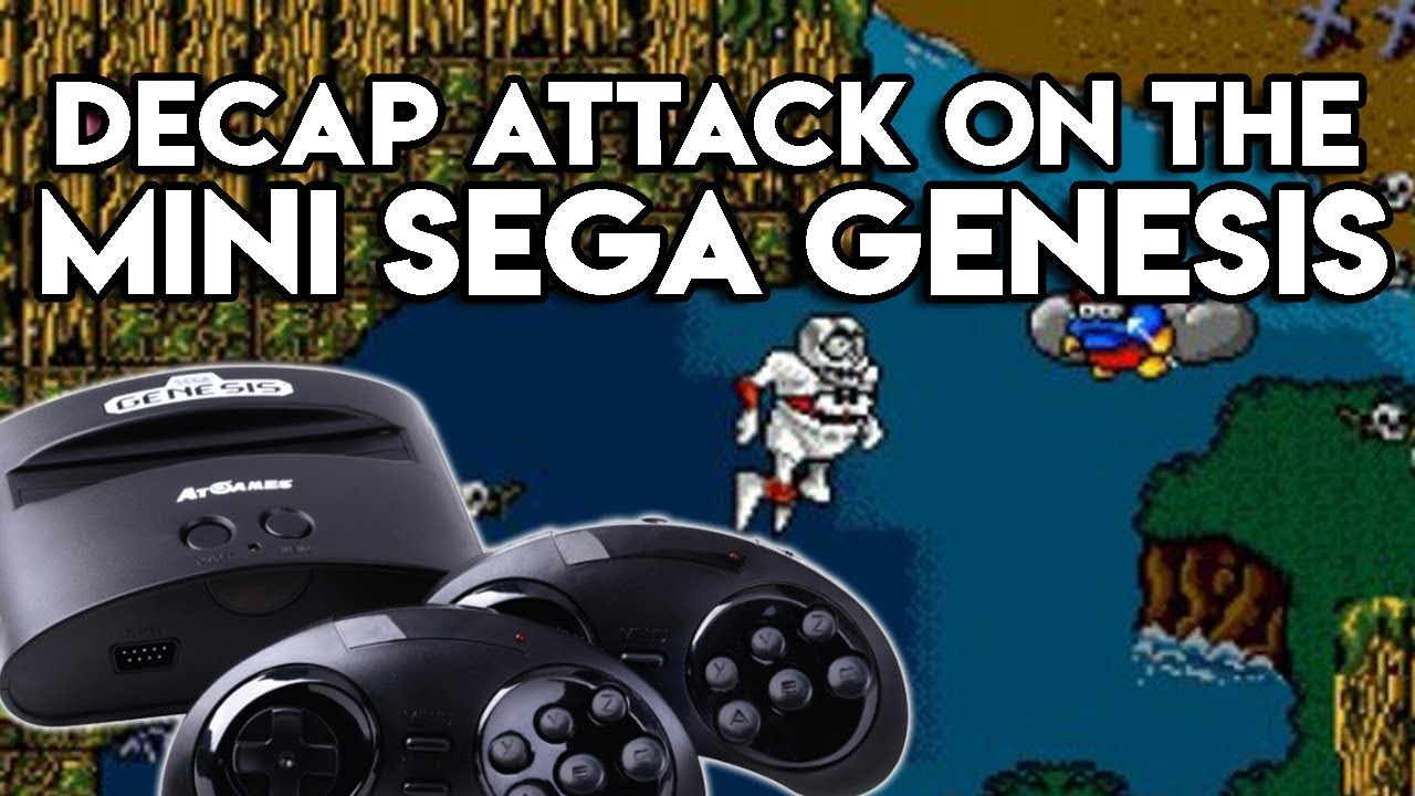 Decap Attack on The 2016 Atgames Mini Sega Genesis