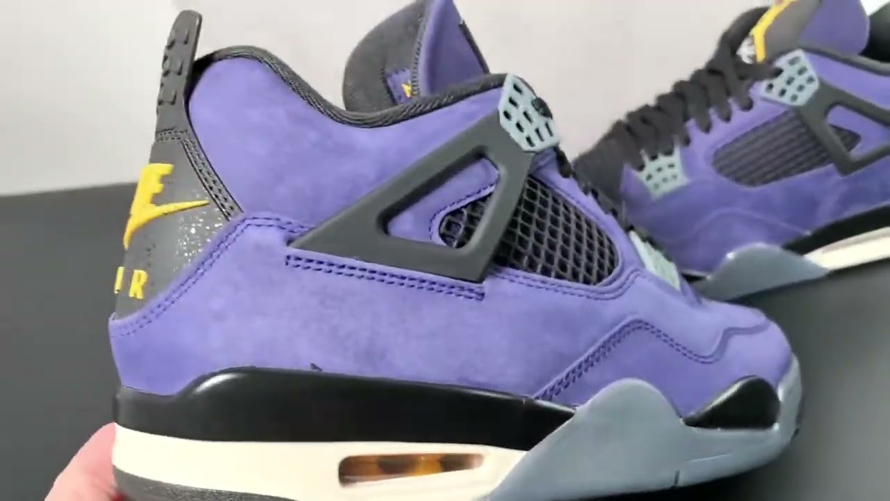 Authentic Quality of Jordan Air Jordan 4 Retro &ldquo;Imperial Purple&rdquo; all details unboxing review