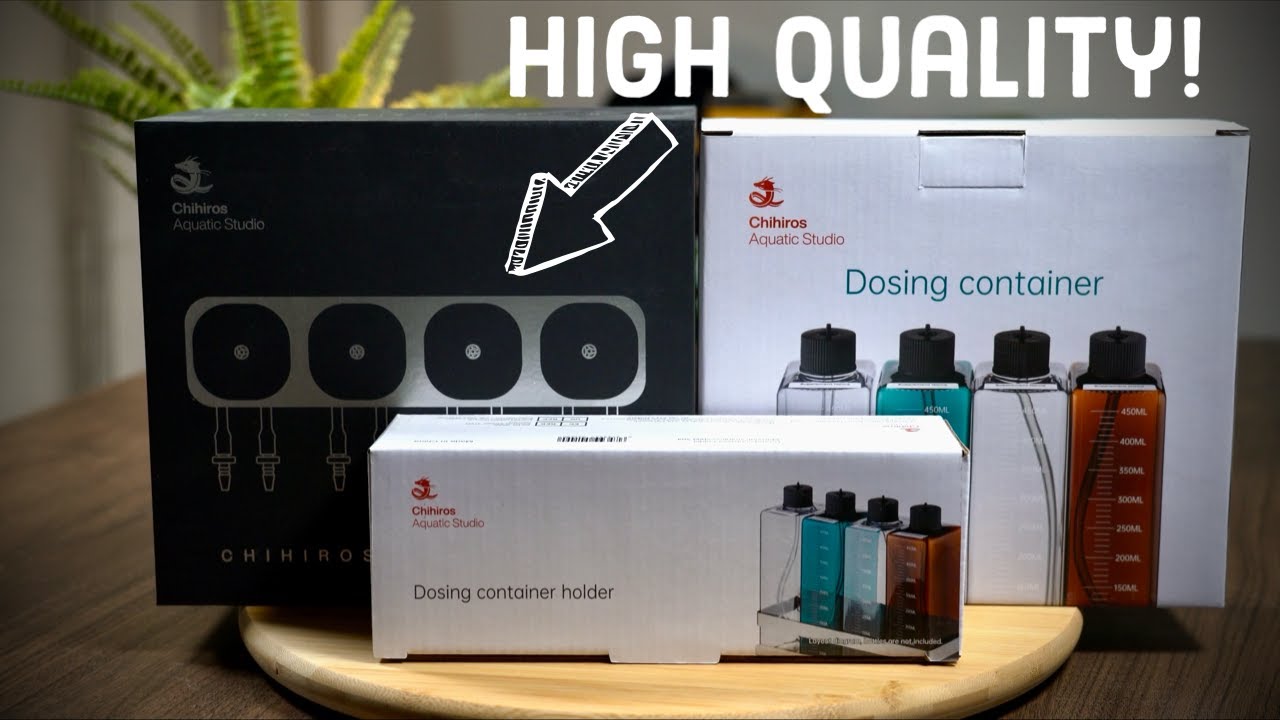 Chihiros Dosing Complete System: UNBOXING and INSTALLATION