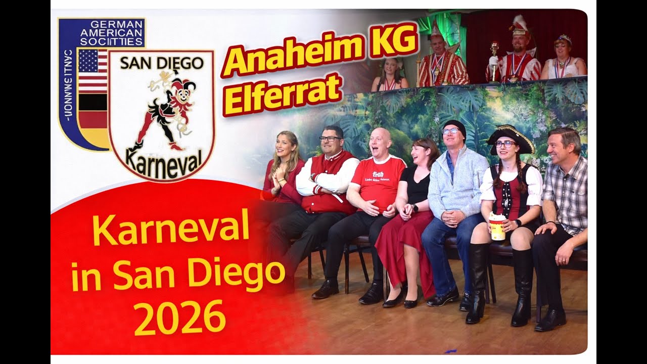 At the Movies - Elferrat Anaheim KG - San Diego Karnevalsgesellschaft - Karneval in Neverland - 2026