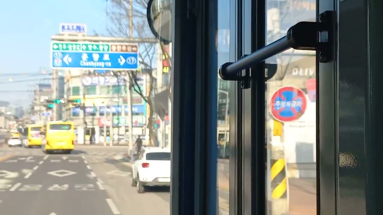 (2026년 새해부터 변경) 남원중 ~ 한빛중학교 남원버스 807번 주행영상 (사람이 텅 빈채로 코아루를 제끼고 바로 한빛중으로 이동) (단 하교할때만 운행)
