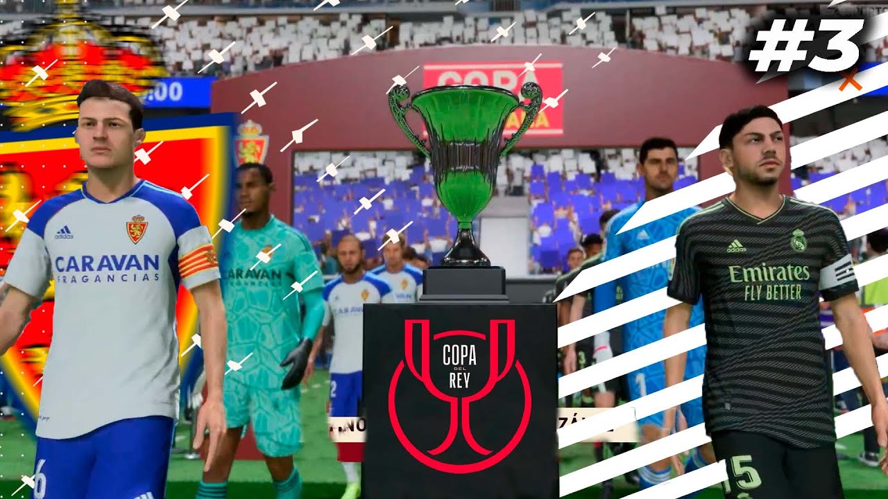 FINAL DE COPA DEL REY CONTRA EL REAL MADRID | RECONSTRUYENDO AL REAL ZARAGOZA EN FIFA 23 #3