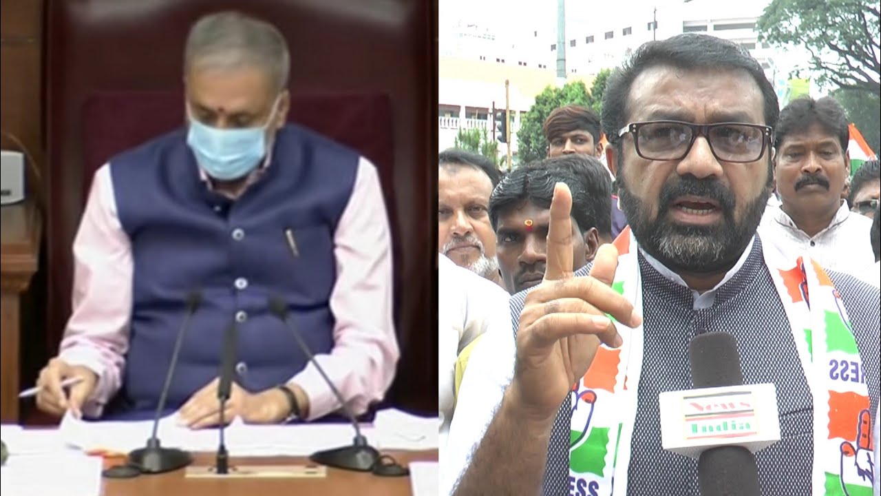 MLA NA Haris Speech On BMTC Issues 27 December 2022