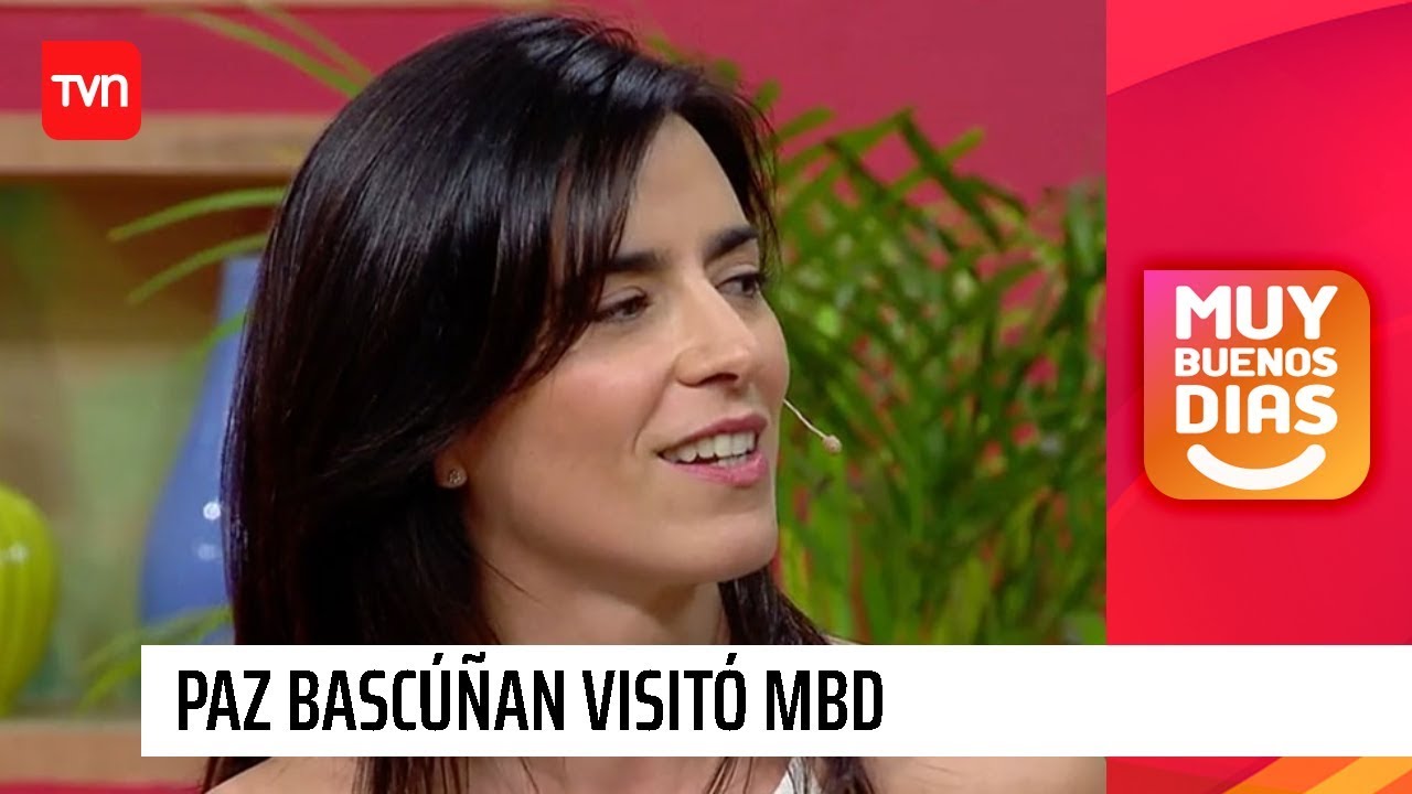 Paz Bascuñán visitó MBD e hizo un repaso por su carrera | Muy buenos días | Buenos días a todos