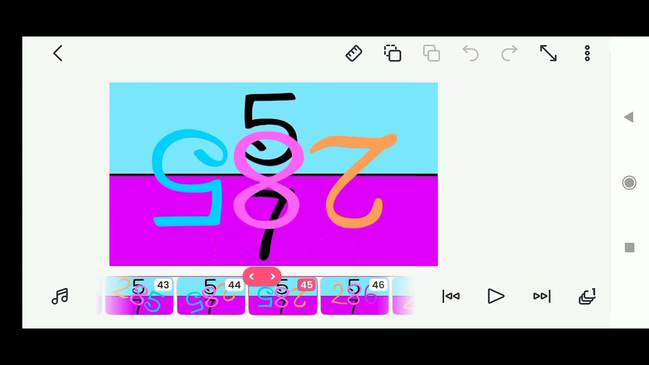 Numbers Band 56-60