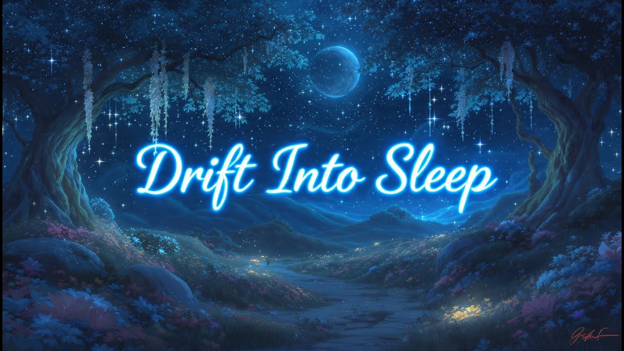 Serene Slumber 🌠 Gentle Piano for Deep Night Peace & Stress Relief