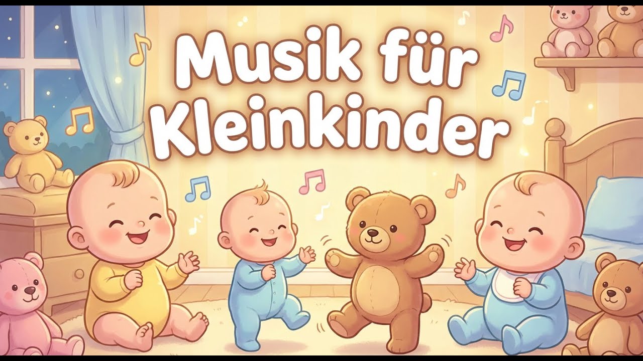 Kinderlied Deutsch 👶 Musik für Kleinkinder zum Mitsingen, Tanzen & Spielen